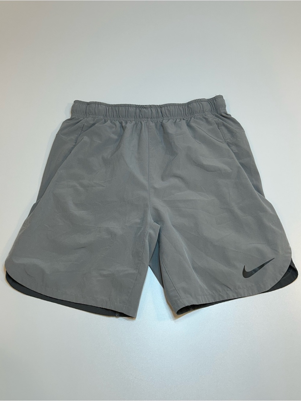Nike Dri-FIT Grey Stride Lightweight Athletic Running Training Shorts